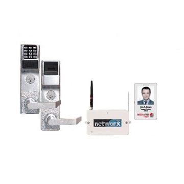 Alarm Lock PL6500/PL6600 Networx Mortise Lock, Prox Only,Finish-Satin Chrome